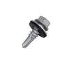 DePalma's Hex Head Self-Drilling Screws with Neoprene Washer – #10 x 3/4 Inch – Pack of 100