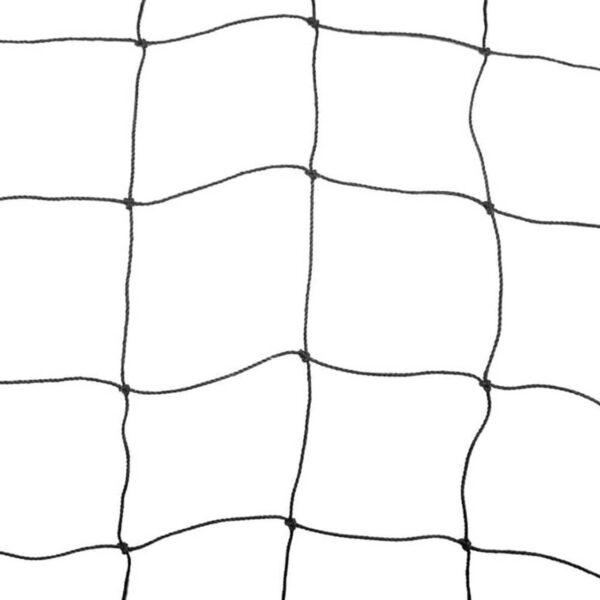 DePalma's Stealth Net Nylon Bird Netting – Black, 2-inch Mesh, 25-foot by 50-foot Roll – Effective Bird Control for Homes and Businesses