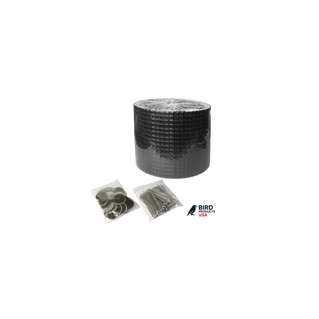 Solar Panel Bird Mesh 8in x 100ft SS roll product photo